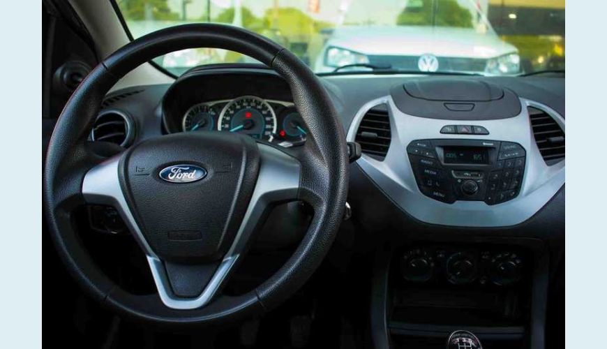 FORD KA SE PLUS 1.0 FLEX - BRANCO - 2016 Foto 6 (Grande)
