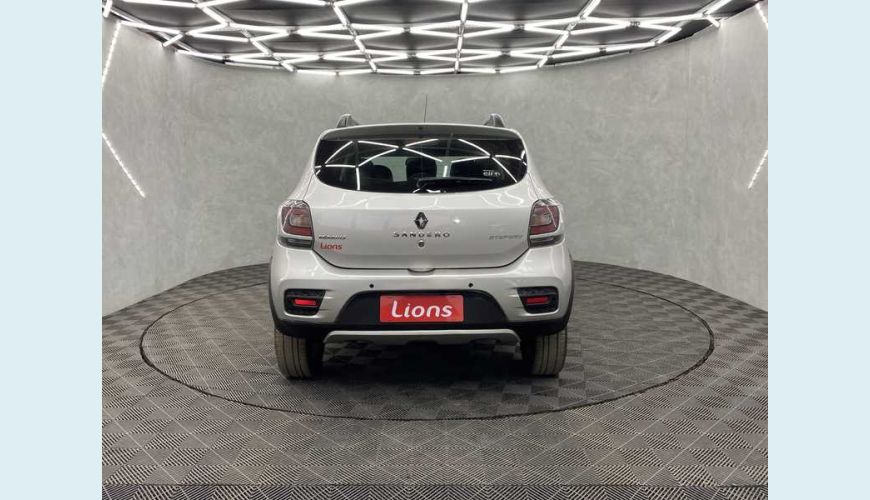 RENAULT SANDERO STEPWAY 1.6 8V FLEX - PRATA - 2017 Foto 6 (Grande)