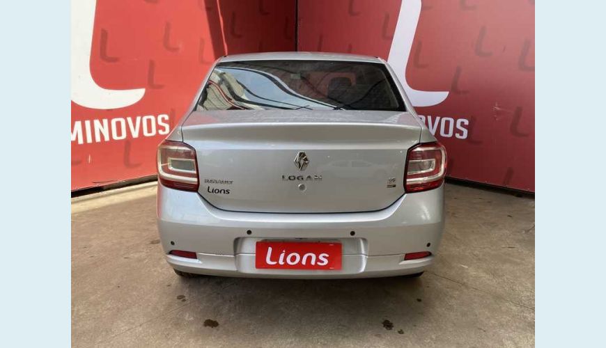 RENAULT LOGAN AUTHENTIQUE 1.0 16V FLEX - PRATA - 2015 Foto 6 (Grande)