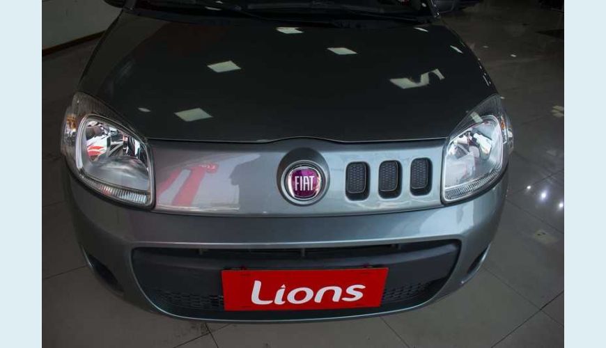 FIAT UNO VIVACE CELEB. 1.0 8V FLEX 4P - CINZA - 2014 Foto 6 (Grande)