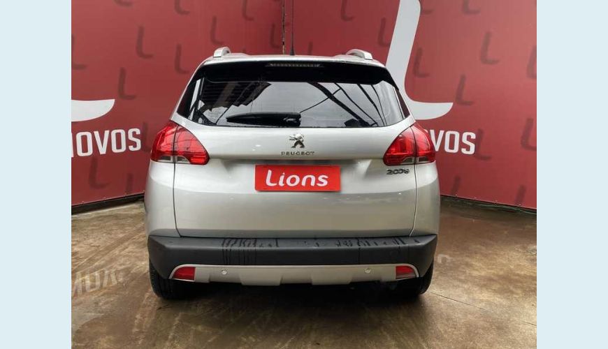 PEUGEOT 2008 GRIFFE 1.6 16V AUT. FLEX - PRATA - 2016 Foto 6 (Grande)