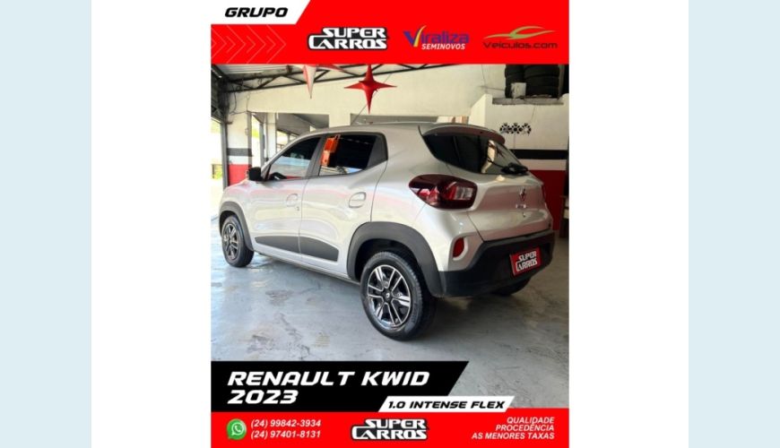 RENAULT KWID - PRATA - 2023 Foto 6 (Grande)