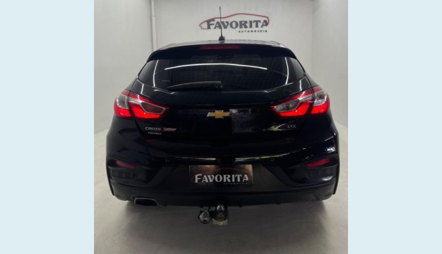 CHEVROLET CHEV CRUZE LTZ HB AT - PRETO - 2017 Foto 6 (Grande)