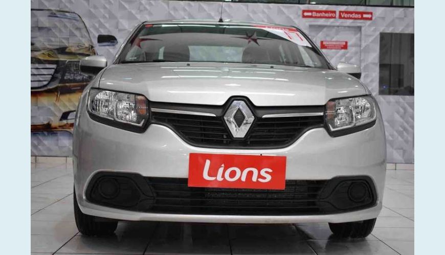 RENAULT LOGAN EXPRESSION 1.6 16V SCE FLEX - PRATA - 2018 Foto 6 (Grande)