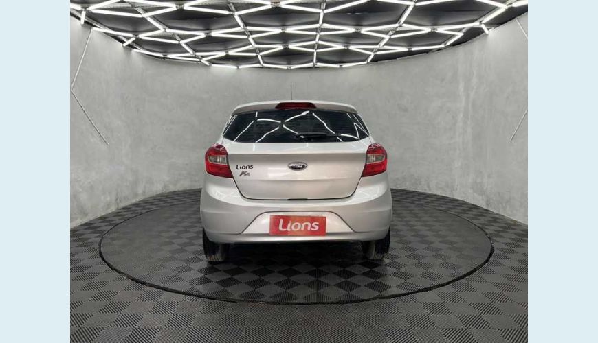 FORD KA SE 1.0 FLEX - PRATA - 2015 Foto 6 (Grande)