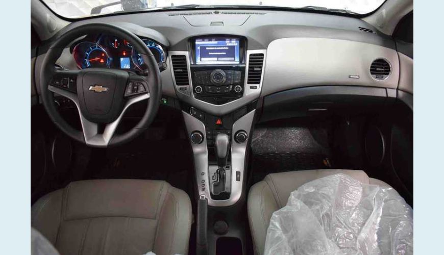 CHEVROLET CRUZE LTZ 1.8 16V ECOTEC AUT.FLEX - CINZA - 2014 Foto 6 (Grande)