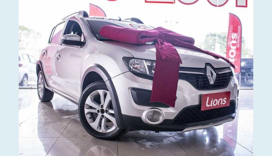 RENAULT SANDERO STEPWAY 1.6 16V SCE FLEX - PRATA - 2018 Foto 6 (Grande)