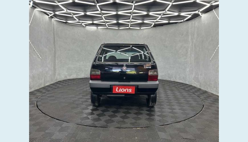 FIAT UNO MILLE FIRE ECONOMY 1.0 FLEX 2P - PRETO - 2009 Foto 6 (Grande)