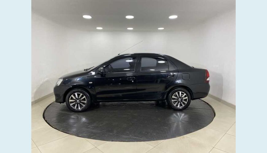 TOYOTA ETIOS SEDAN XLS 1.5 FLEX - PRETO - 2014 Foto 6 (Grande)
