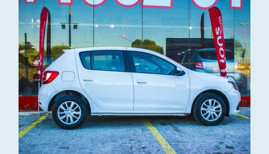 RENAULT SANDERO AUTHENTIQUE 1.0 12V SCE FLEX - BRANCO - 2019 Foto 6 (Grande)