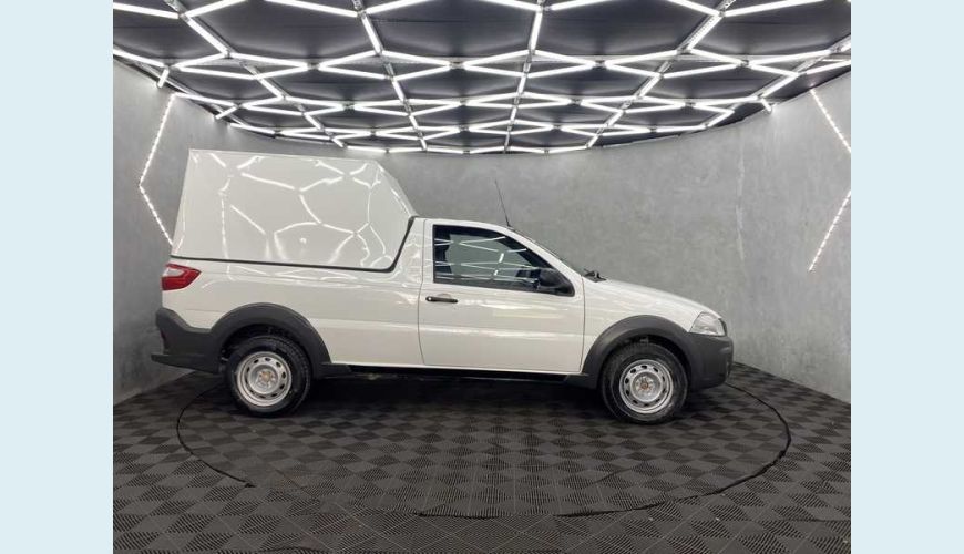 FIAT STRADA HARD WORKING 1.4 FLEX CS - BRANCO - 2020 Foto 6 (Grande)