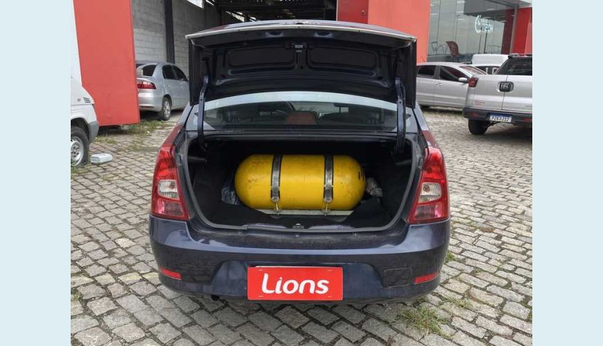 RENAULT LOGAN EXPRESSION 1.0 16V FLEX - AZUL - 2012 Foto 6 (Grande)