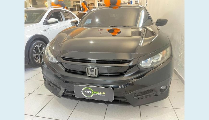 HONDA CIVIC SPORT CVT - PRETO - 2017 Foto 6 (Grande)