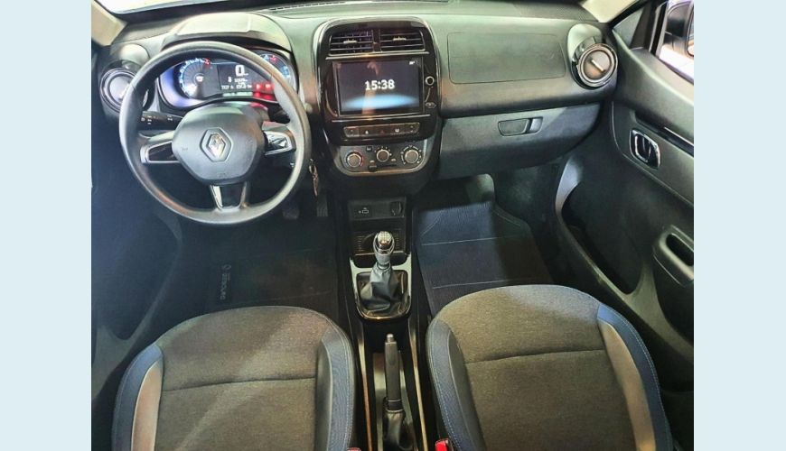 RENAULT KWID INTENSE 1.0 - PRATA - 2023 Foto 6 (Grande)