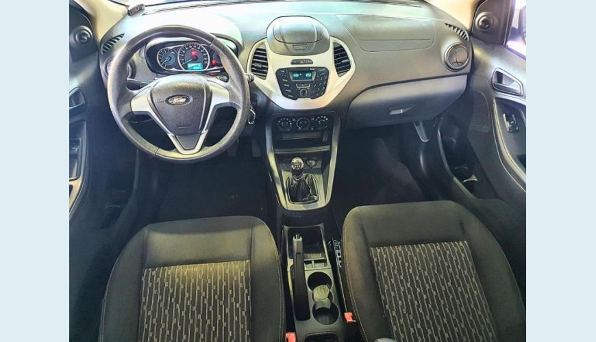 FORD KA 1.0 SE 12V FLEX 4P - BRANCO - 2015 Foto 6 (Grande)