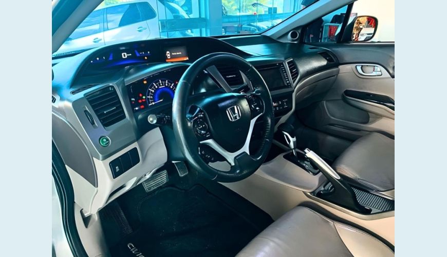 HONDA CIVIC EXS - CINZA - 2013 Foto 6 (Grande)