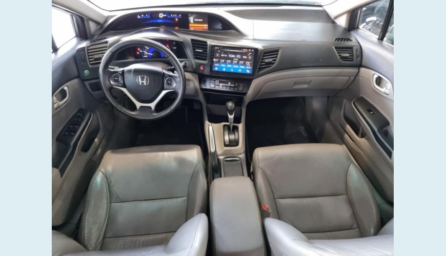 HONDA CIVIC LXR 2.0 16V FLEX AUT. - CINZA - 2015 Foto 6 (Grande)