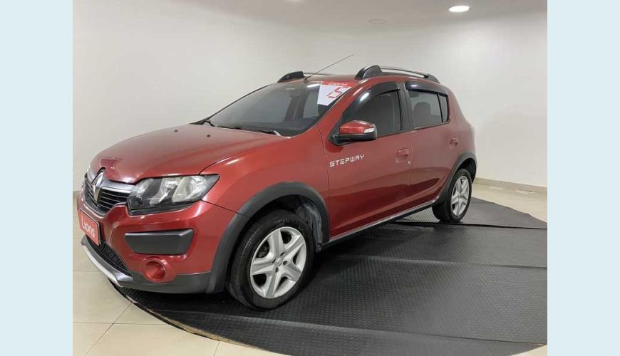 RENAULT SANDERO STEPWAY 1.6 8V FLEX - VERMELHO - 2015 Foto 6 (Grande)