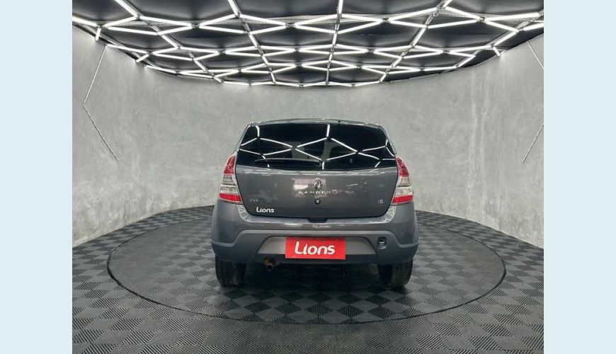 RENAULT SANDERO EXPRESSION 1.6 8V FLEX - CINZA - 2014 Foto 6 (Grande)
