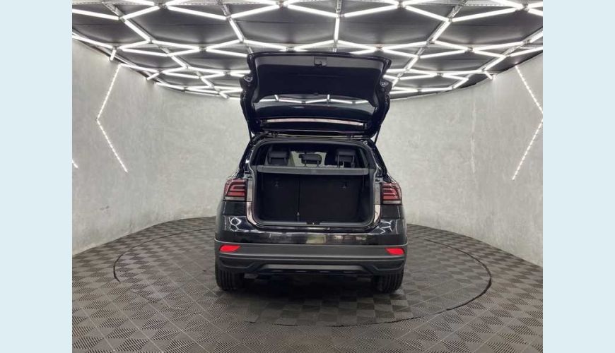 VOLKSWAGEN T-CROSS 1.0 200 TSI SENSE AUT. FLEX - PRETO - 2022 Foto 6 (Grande)