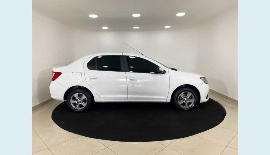 RENAULT LOGAN AUTHENTIQUE 1.0 12V SCE FLEX - BRANCO - 2019 Foto 6 (Grande)