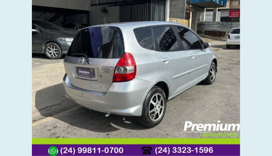 HONDA FIT - PRATA - 2008 Foto 6 (Grande)