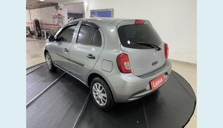 NISSAN MARCH 1.0 12V S FLEX - CINZA - 2019 Foto 6 (Grande)