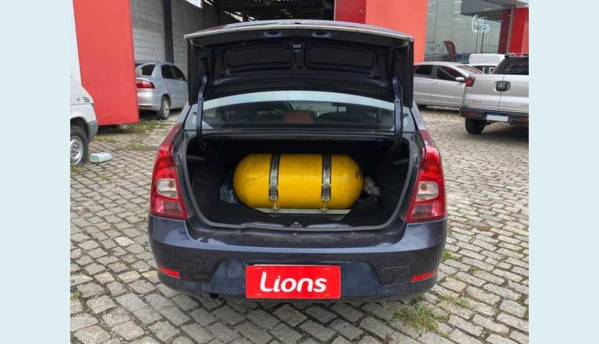 RENAULT LOGAN EXPRESSION 1.0 16V FLEX - AZUL - 2012 Foto 6 (Grande)