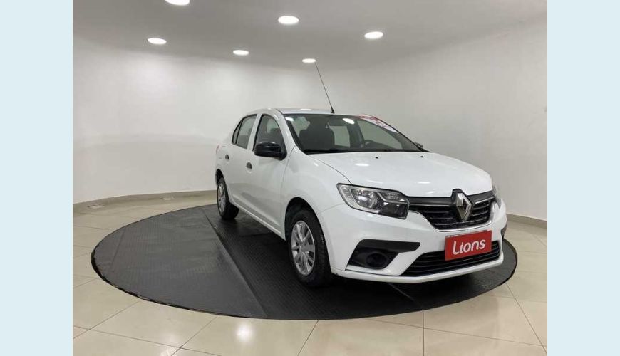 RENAULT LOGAN ZEN 1.0 12V SCE FLEX - BRANCO - 2020 Foto 6 (Grande)