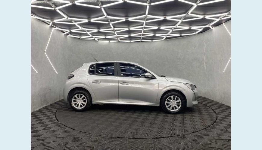PEUGEOT 208 LIKE 1.6 FLEX - PRATA - 2021 Foto 6 (Grande)