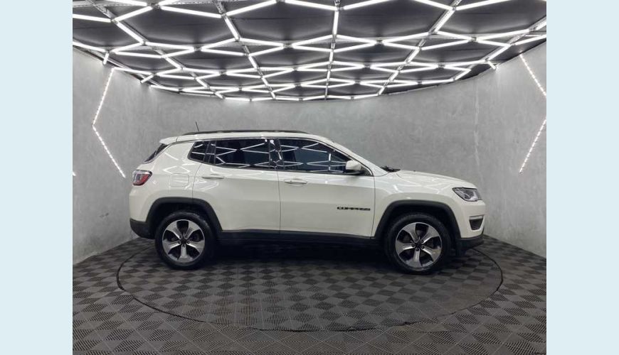 JEEP COMPASS 2.0 LONGITUDE 4X2 AUT. FLEX - BRANCO - 2018 Foto 6 (Grande)