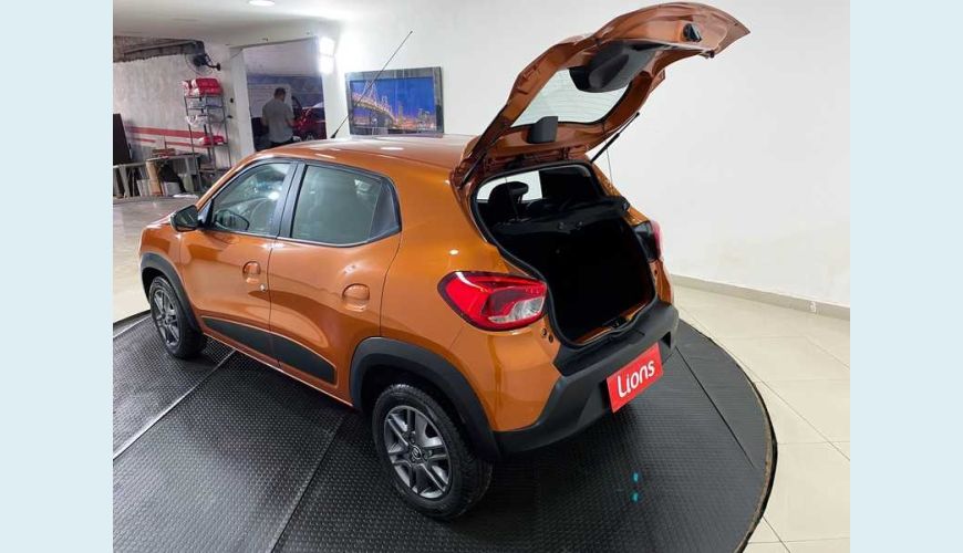 RENAULT KWID INTENSE 1.0 12V SCE FLEX - LARANJA - 2019 Foto 6 (Grande)