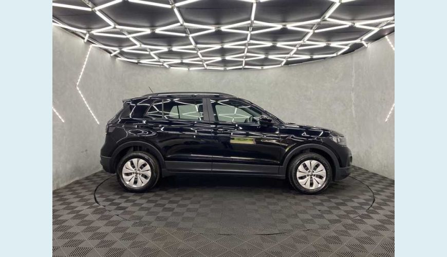 VOLKSWAGEN T-CROSS 1.0 200 TSI SENSE AUT. FLEX - PRETO - 2022 Foto 6 (Grande)