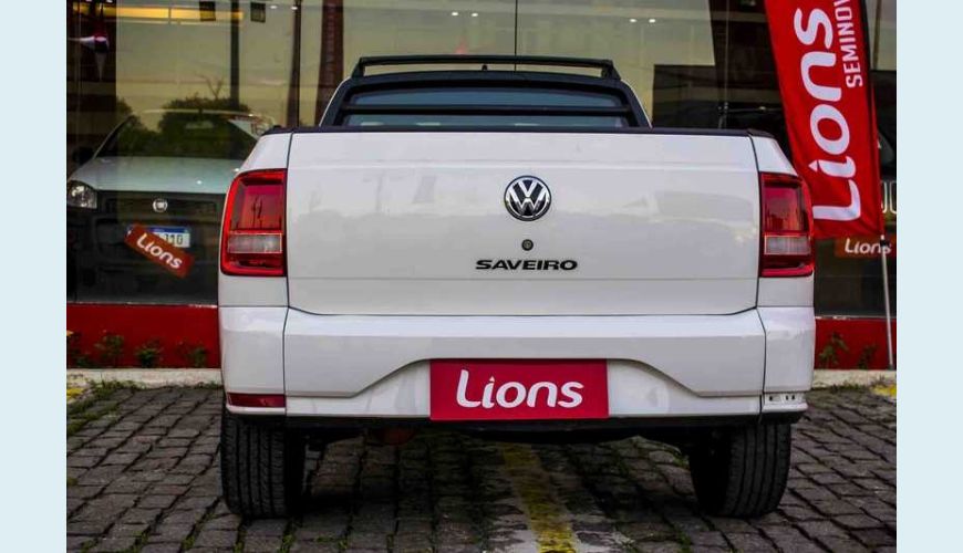 VOLKSWAGEN SAVEIRO ROBUST 1.6 MSI CS FLEX - BRANCO - 2018 Foto 6 (Grande)