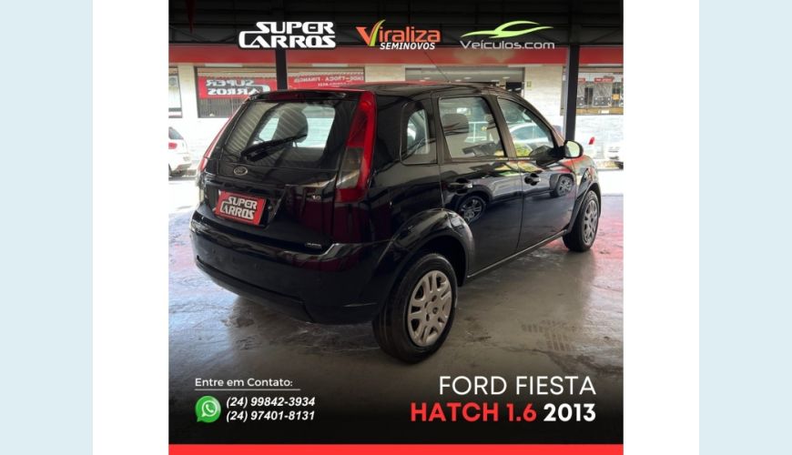 FORD FIESTA - PRETO - 2013 Foto 6 (Grande)