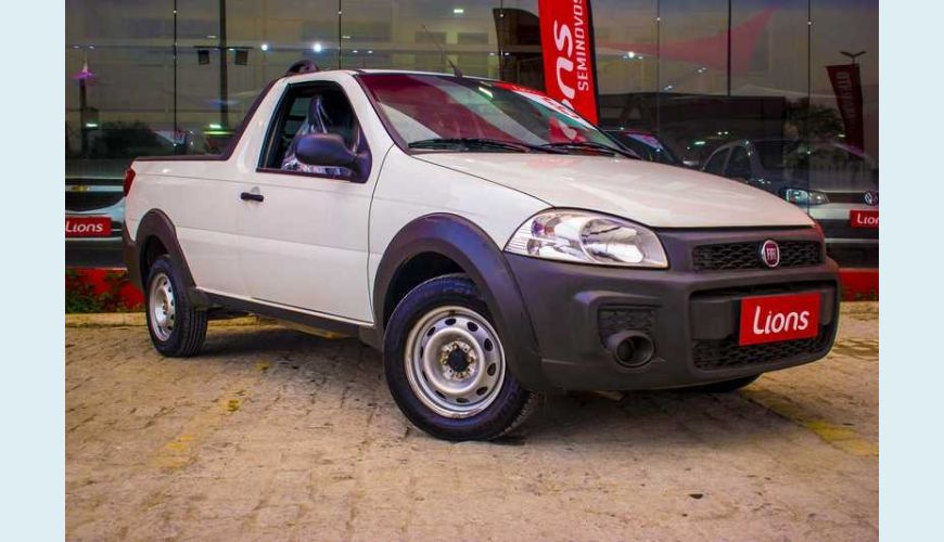 FIAT STRADA WORKING 1.4 FLEX - BRANCO - 2016 Foto 6 (Grande)
