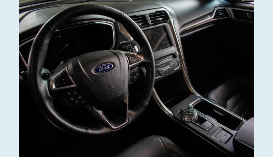 FORD FUSION 2.0 ECOBOOST SEL AUT. - CINZA - 2017 Foto 6 (Grande)