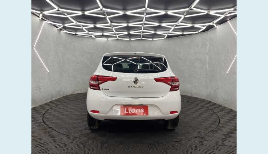 RENAULT SANDERO LIFE 1.0 12V SCE FLEX - BRANCO - 2021 Foto 6 (Grande)