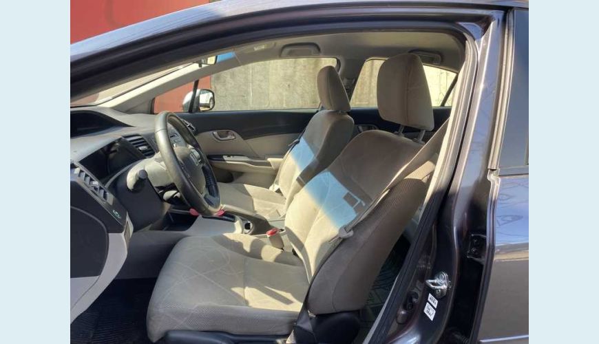 HONDA CIVIC LXS 1.8 I-VTEC AUT. FLEX - CINZA - 2016 Foto 6 (Grande)