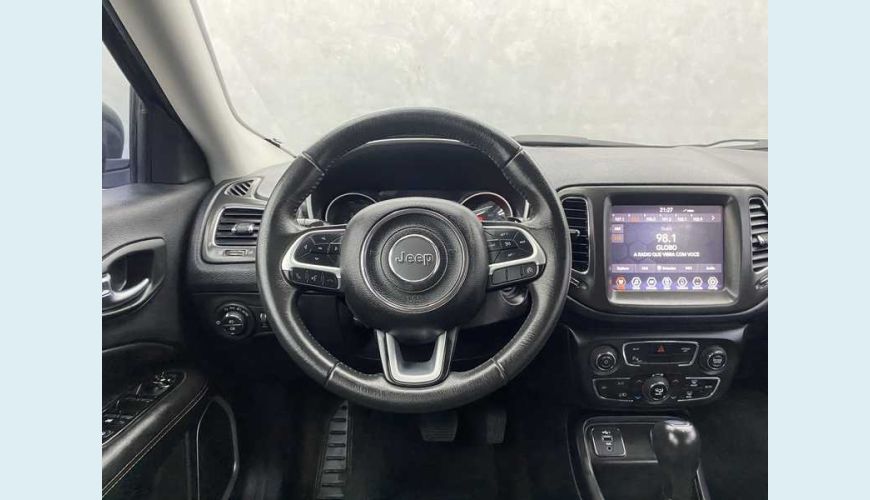 JEEP COMPASS 2.0 LONGITUDE 4X2 AUT. FLEX - PRETO - 2021 Foto 6 (Grande)