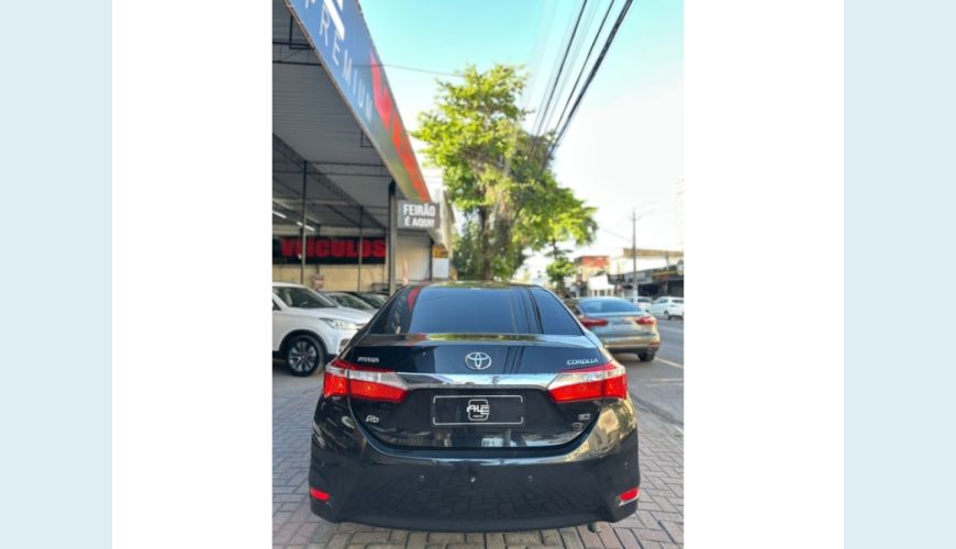 TOYOTA COROLLA - PRETO - 2016 Foto 6 (Grande)