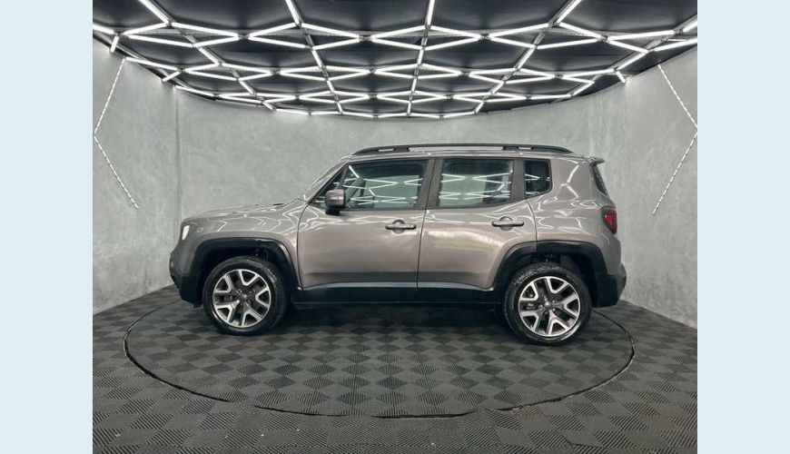 JEEP RENEGADE LONGITUDE 1.8 4X2 AUT. FLEX - CINZA - 2021 Foto 6 (Grande)