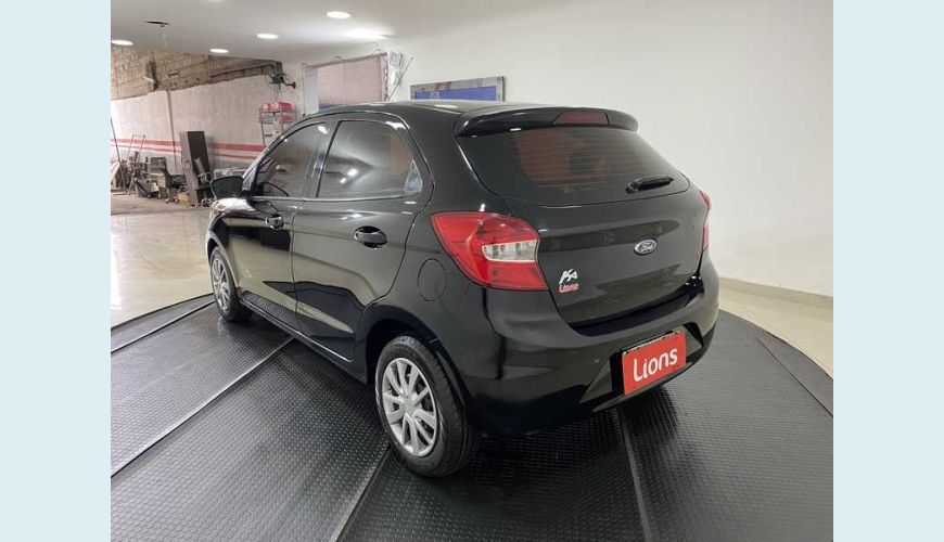 FORD KA SE 1.0 FLEX - PRETO - 2015 Foto 6 (Grande)