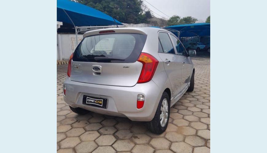 KIA PICANTO 1.0 EX 12V FLEX 4P AUT. - PRATA - 2013 Foto 6 (Grande)