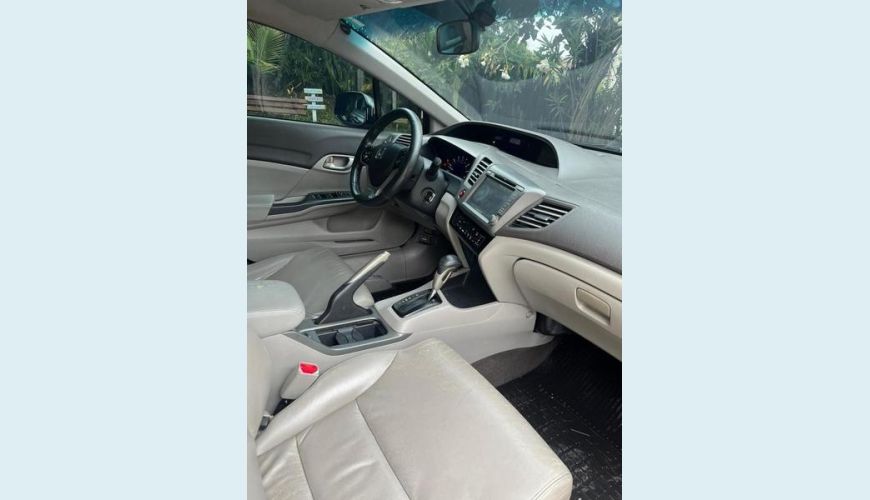 HONDA CIVIC LXS - CINZA - 2014 Foto 6 (Grande)