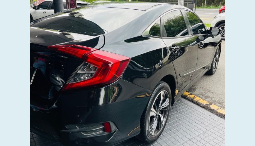 HONDA CIVIC SEDAN EXL 2.0 FLEX 16V AUT.4P - PRETO - 2017 Foto 6 (Grande)