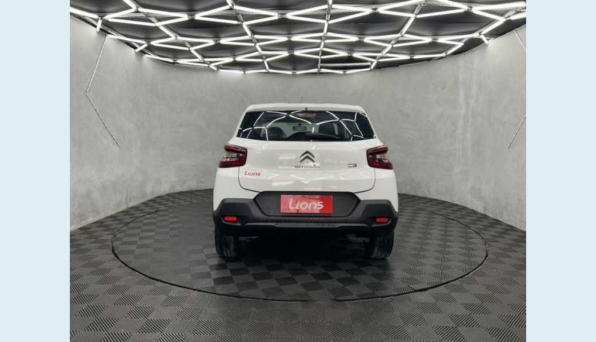 CITROËN C3 LIVE PACK 1.0 FLEX - BRANCO - 2023 Foto 6 (Grande)