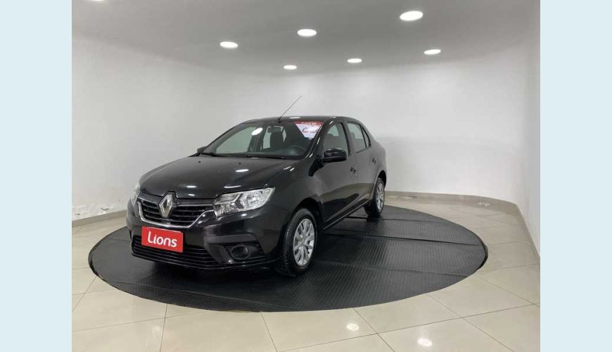 RENAULT LOGAN ZEN 1.0 12V SCE FLEX - PRETO - 2020 Foto 6 (Grande)