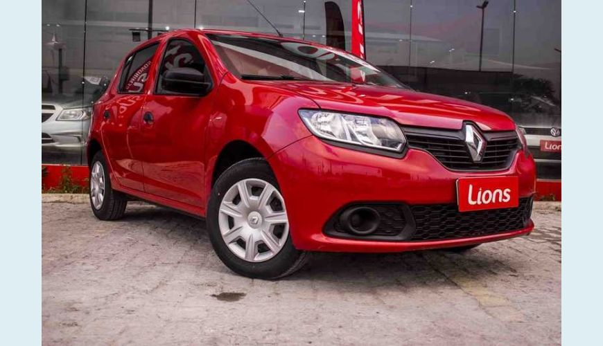 RENAULT SANDERO AUTHENTIQUE 1.0 12V SCE FLEX - VERMELHO - 2019 Foto 6 (Grande)