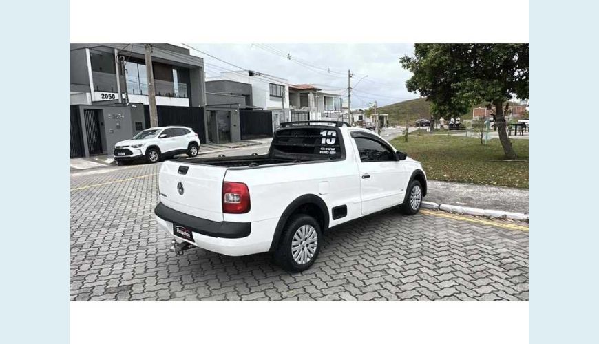 VOLKSWAGEN SAVEIRO 1.6 FLEX - BRANCO - 2013 Foto 6 (Grande)